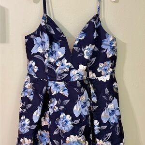 Jules & Cleo Floral Spaghetti Strap Dress